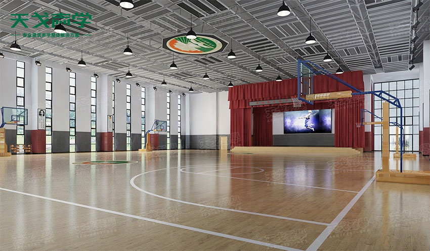 廣東江門(mén)新會(huì)廣雅小學(xué)體育館聲學(xué)設(shè)計(jì)工程