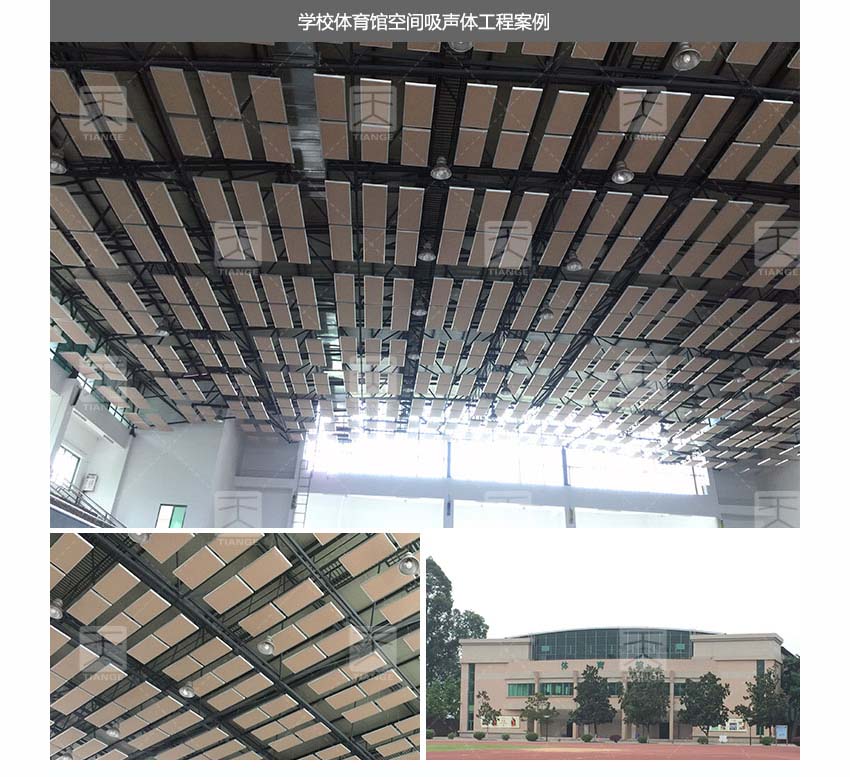 大型會(huì)議廳天花空間吸聲體