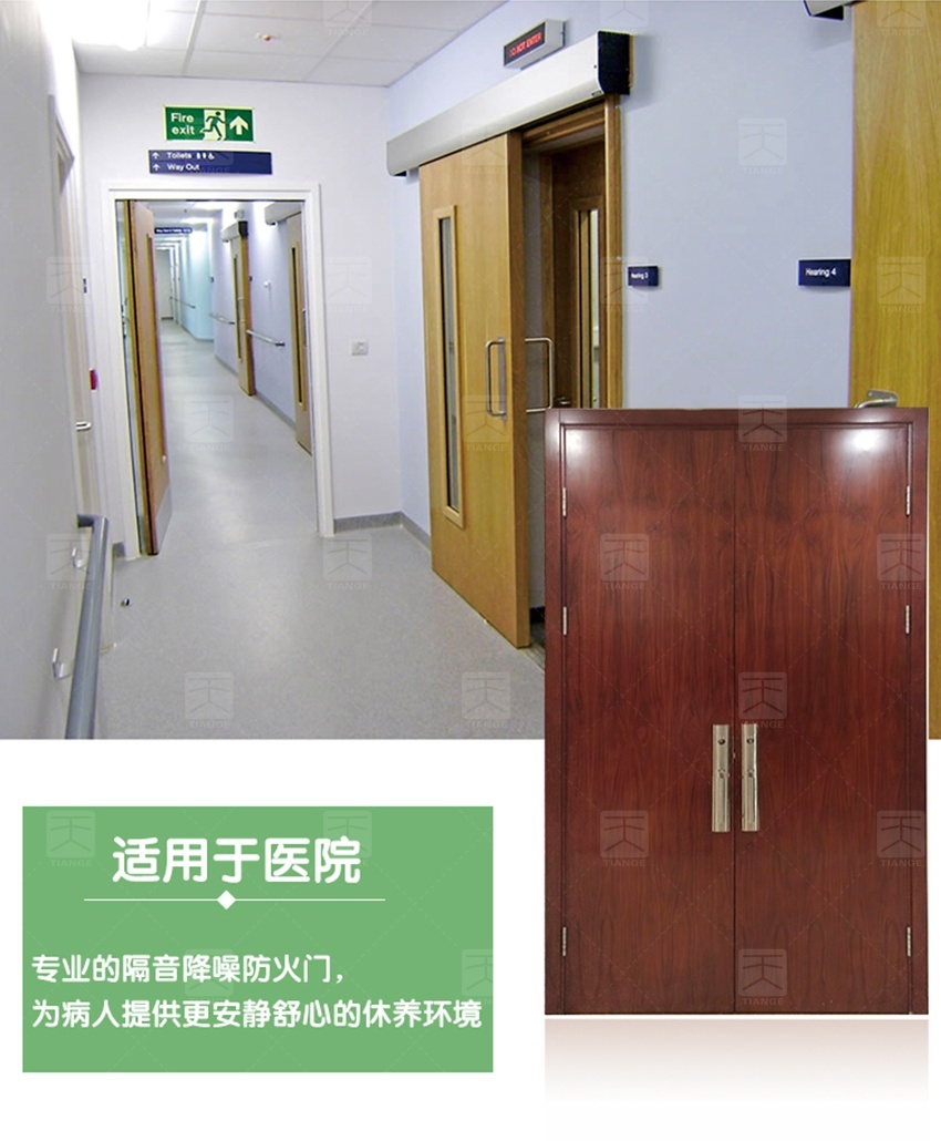 鋼質(zhì)木紋隔音門-10