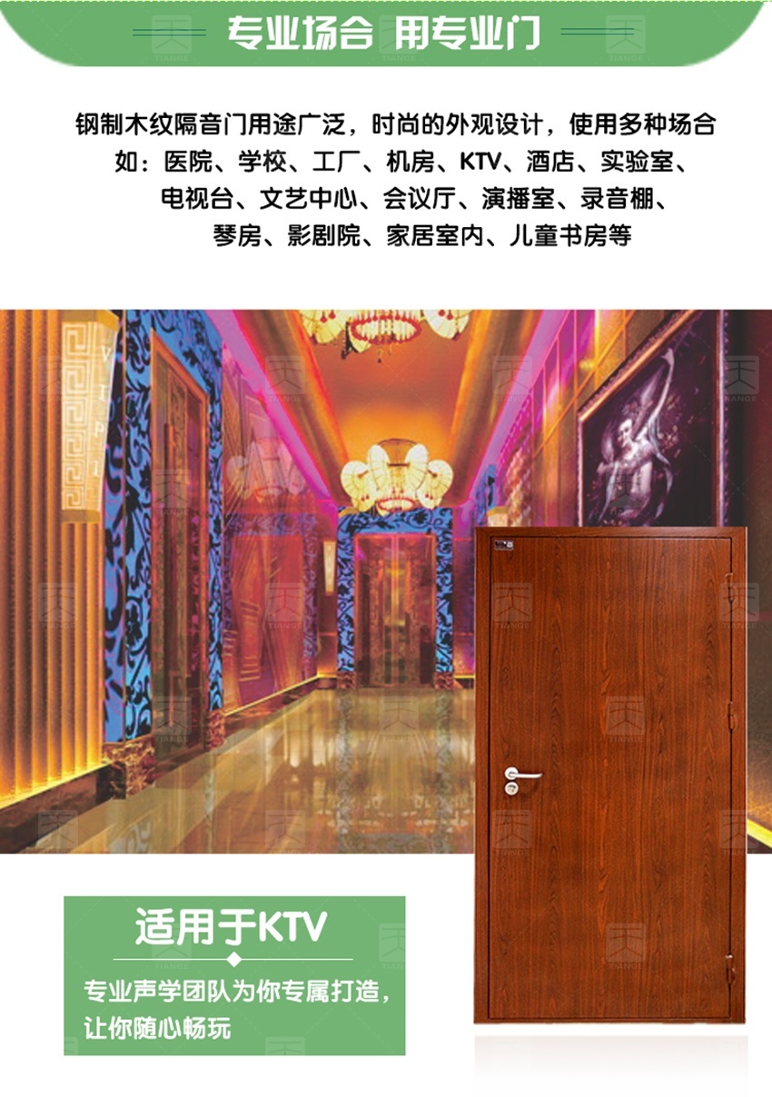 鋼質(zhì)木紋隔音門-8