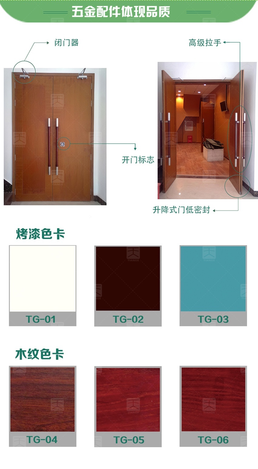 鋼質(zhì)木紋隔音門-7