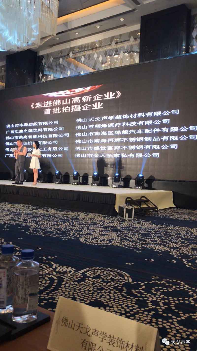 《走進佛山高新企業》首批拍攝企業