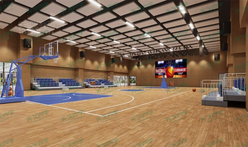 江西撫州市城南學(xué)校體育館聲學(xué)設(shè)計(jì)工程